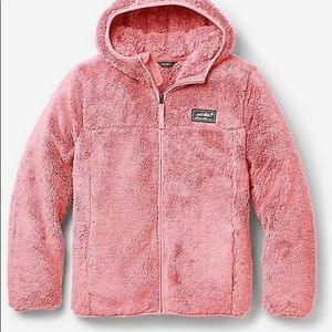 Girls Eddie Bauer Quest Plush Fleece Jacket hoodie
